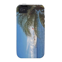 Carnival cruise ship docked at Grand Cayman Island Vibe iPhone 4 Cover