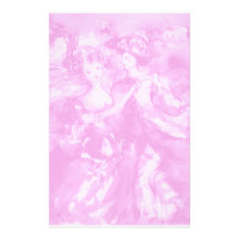 CARNIVAL DANCE 2 ,soft antique pink Customized Stationery
