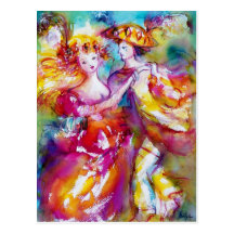 CARNIVAL DANCE POST CARDS