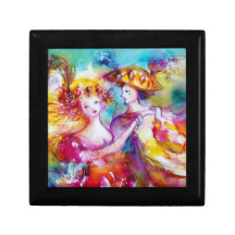 CARNIVAL DANCE Venetian Masquerade Ball Jewelry Boxes