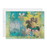Carnival fairy enchanted forest invitations