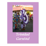 Carnival in Trinidad Postcard