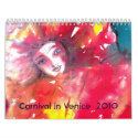 Carnival in Venice 2010 calendars