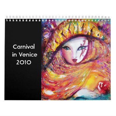 Carnival in Venice 2  - 2010 / Dance Music Theatre Calendar by bulgan_lumini