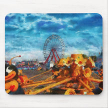 Carnival - Let's ride the ride Mousepads