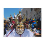 Carnival mask 2012 Calendar Postcard