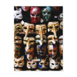 Carnival Masks postcards