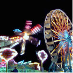 Carnival night fair ride photograph party picture! photo cutouts