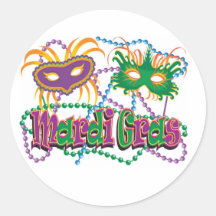 Carnival Round Sticker