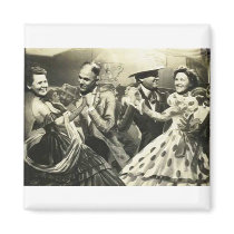 Carnival souvenir fridge magnets