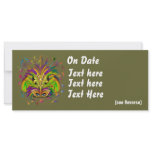 Carnival The  Biz. Rack Card Ovr 50 Colours rack cards