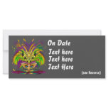 Carnival The  Biz. Rack Card Ovr 50 Colours rack cards