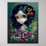 Carnivorous Bouquet Fairy Art Print gothic