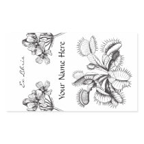 Carnivorous Plant Book Plate