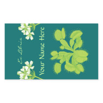 Carnivorous Plant Floral Book Plate