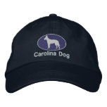 Carolina Dog Embroidered Hat (Dark) embroidered hats
