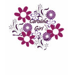 Carolina Girl~Purple Flowers T-Shirt