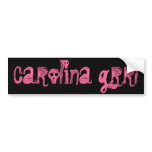 Carolina Grrl bumper sticker bumper stickers