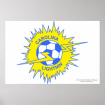 Carolina Lightnin Posters