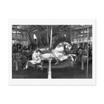 Carousel 28 Postcard