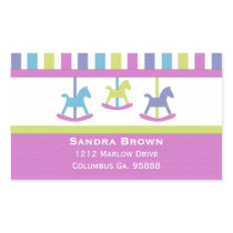 Carousel Address Stickers