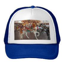 Carousel Horse,2 Mesh Hats