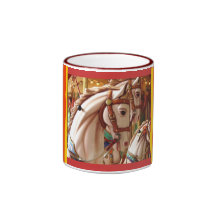 Carousel Horses Coffee Mug