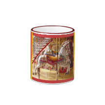Carousel Horses Coffee Mugs