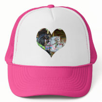 Carousel Horses Heart Hat
