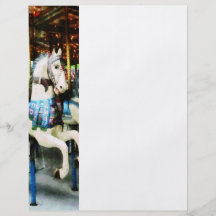 Carousel Horses Personalised Flyer