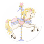 Carousel Pony Stickers