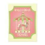 Carousel postcards