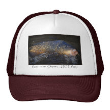 Carp by Angel Cher, Come to me Osprey...GOT Fish! Mesh Hats