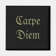 Carpe Diem Fridge Magnet