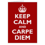 Carpe Diem! Greeting Cards