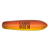 Carpe Diem Seize the Day Latin Quote Happiness Skateboard Decks