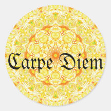 Carpe Diem Sticker