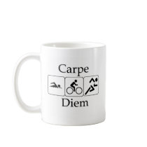 Carpe Diem Triathilon Mugs