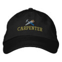 Carpenter Embroidered Hat embroidered hats