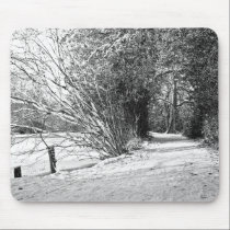 carpet of snow mousepads
