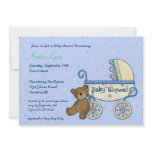 Carriage Bear Invitation