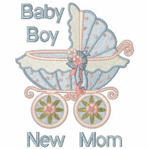 Carriage Mum To Be - Blue