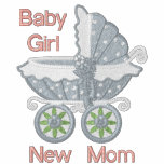 Carriage Mum To Be - Pink embroidered shirts