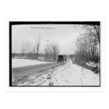 Carriage on Bobsled Road, Caldwell, NJ Vintage Postcards