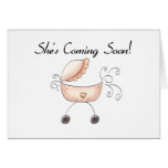 Carriage She's Coming Soon cards