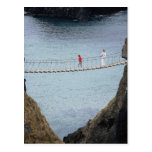 Carrick-A-Rede rope bridge, Ballintoy, Co. Antrim, Post Card