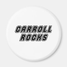Carroll Rocks Magnet