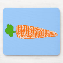 Carrot in Welsh is Moron - Funny Languages Mousemats