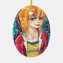 Carrot Top Christmas Tree Ornament