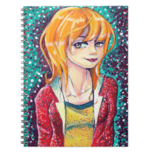 Carrot Top Note Books